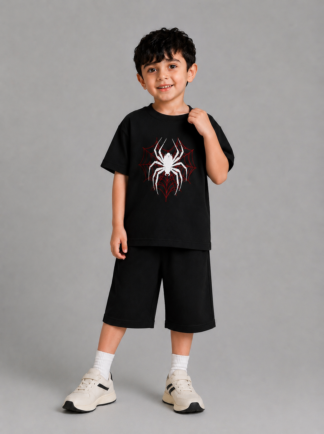 Premium Essentials Spider Oversized Baggy Co-Ord Set