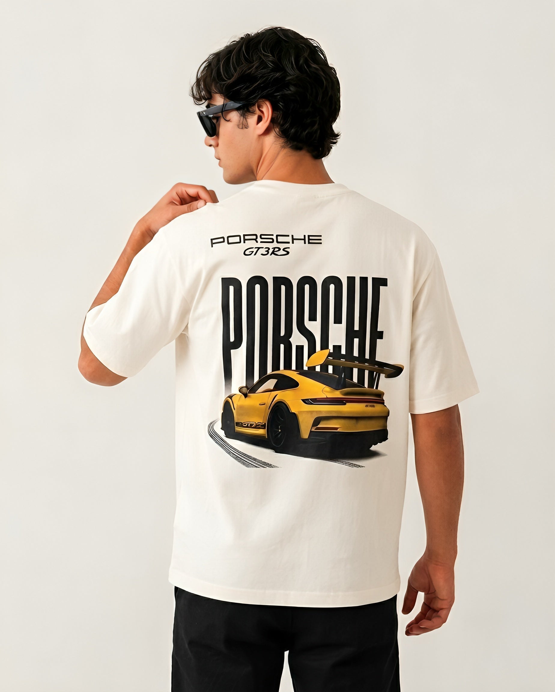 Porsche GT3RS White Tee