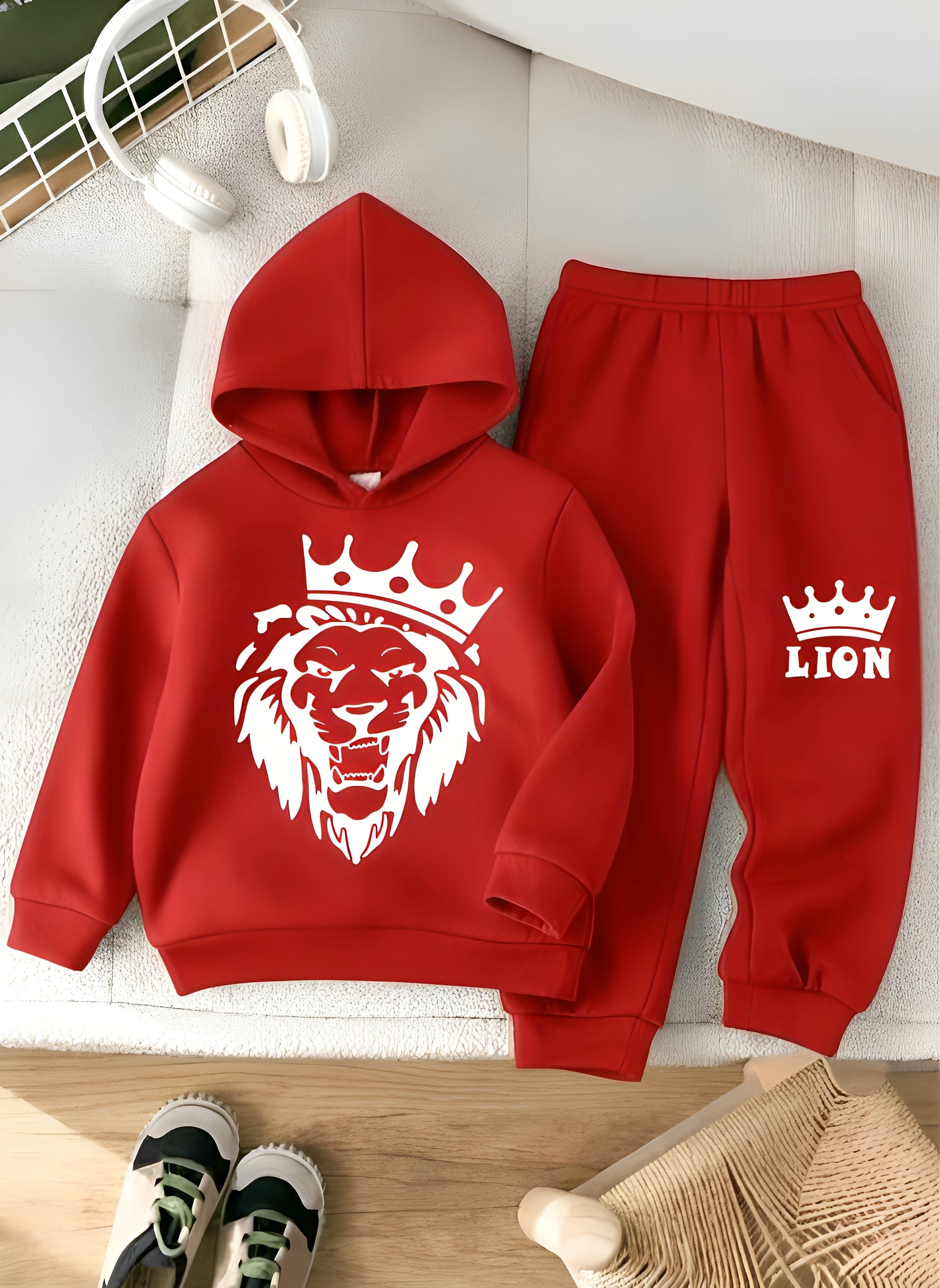 The Lion Red Winter Tracksuit