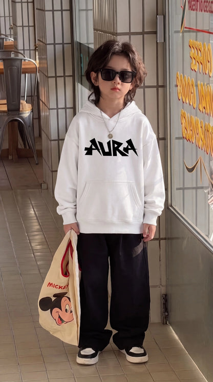 "AURA" Kids Oversized Winter Baggy Tracksuit – Ultimate Streetwear
