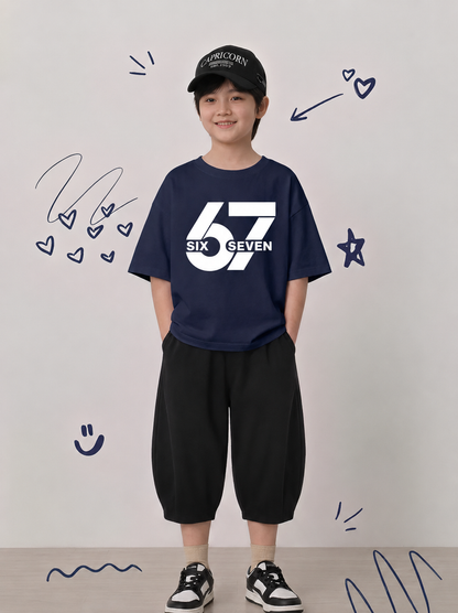 "67 Six Seven" Classic Navy Blue Urban 2-Piece Co-ord