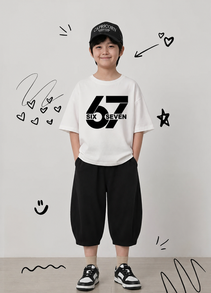 "67 Six Seven" Classic White Urban 2-Piece Co-ord