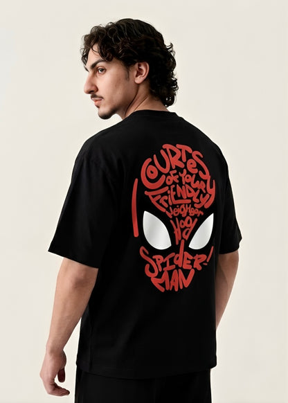 "URBAN SPIDER" PREMIUM OVERSIZED TEE