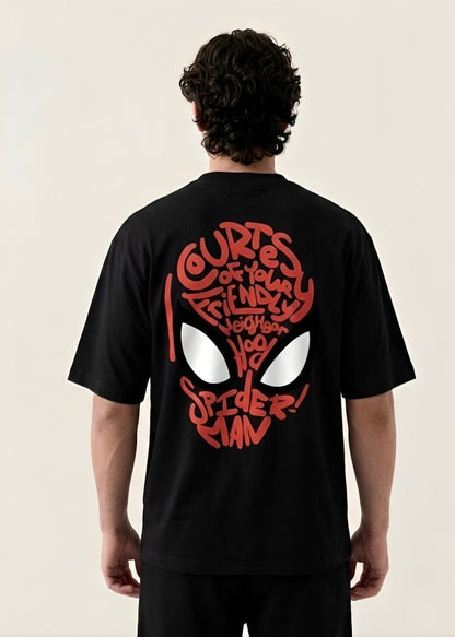 "URBAN SPIDER" PREMIUM OVERSIZED TEE