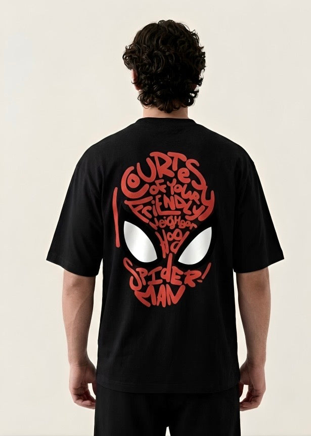 "URBAN SPIDER" PREMIUM OVERSIZED TEE