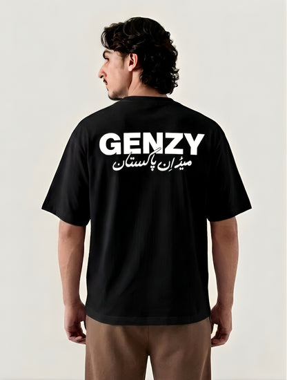 BLACK MADE IN PAK T-SHIRT (V1)