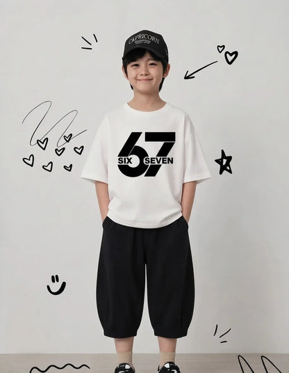 "67 Six Seven" Classic White Urban 2-Piece Co-ord