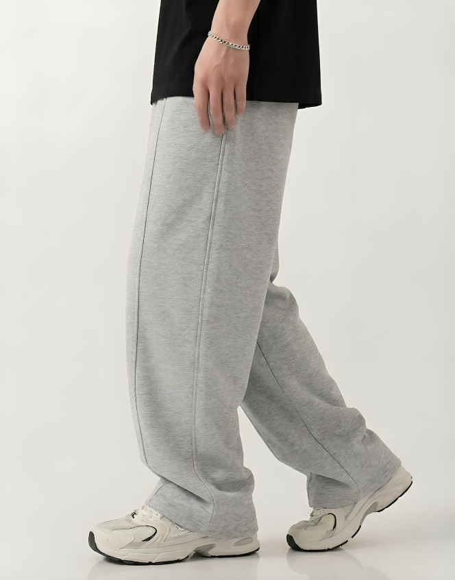 Essential Grey Baggy Trouser