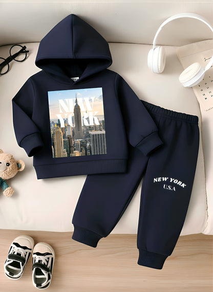 New York Navy Winter Tracksuit