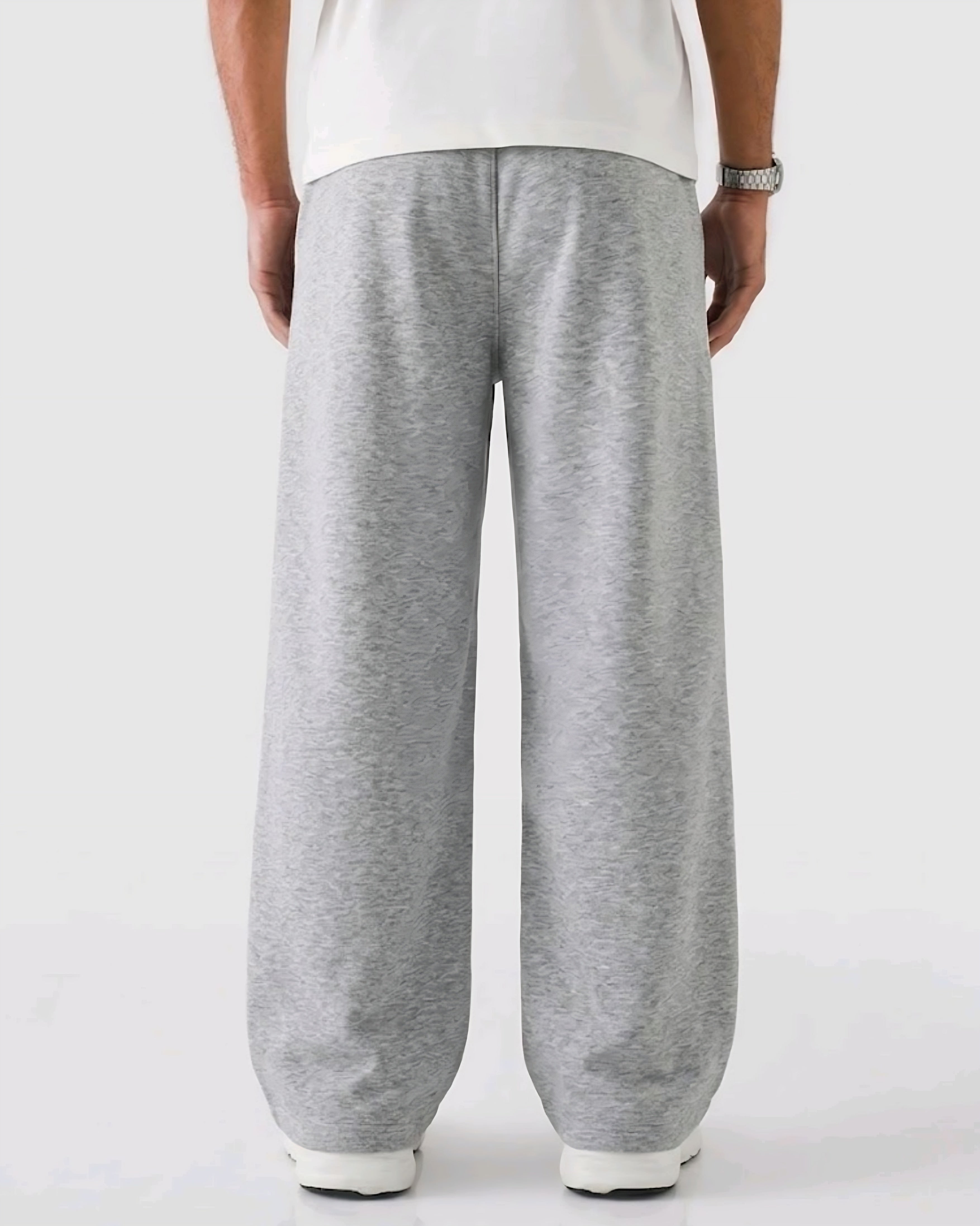 Genzy Essential Grey Baggy Trouser