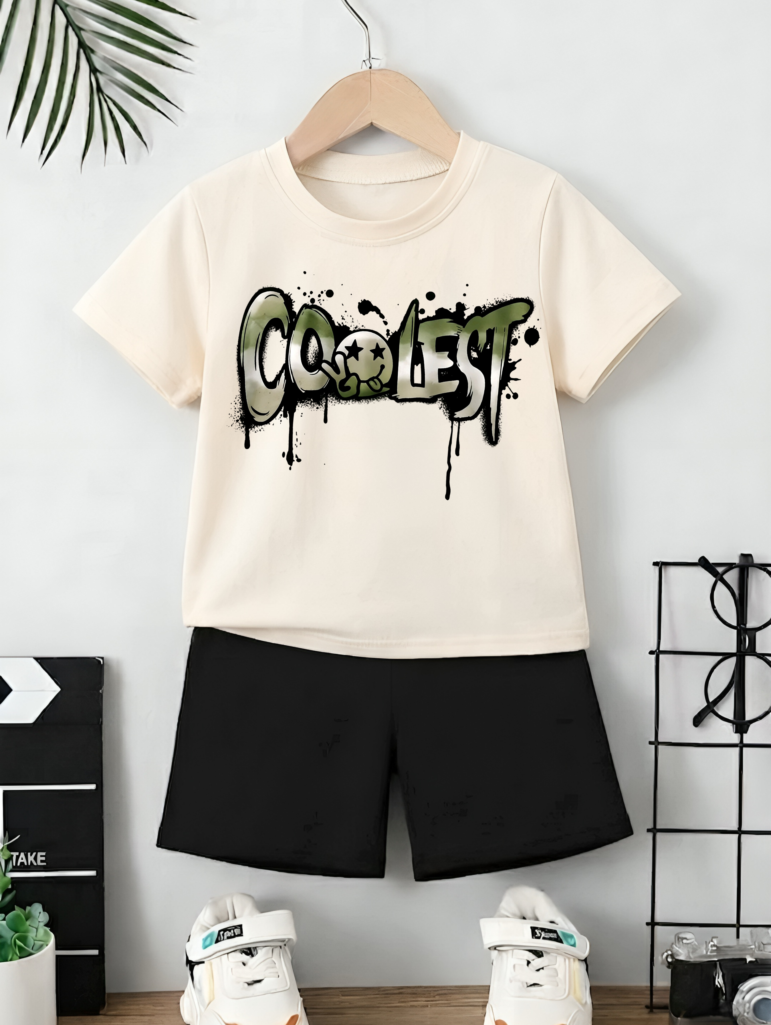 Coolest Cream Summer Shirt & Nicker