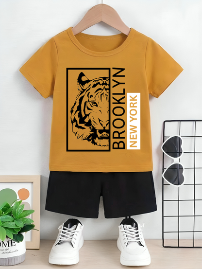 Tiger Mustard Summer Shirt & Nicker