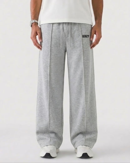 Genzy Essential Grey Baggy Trouser