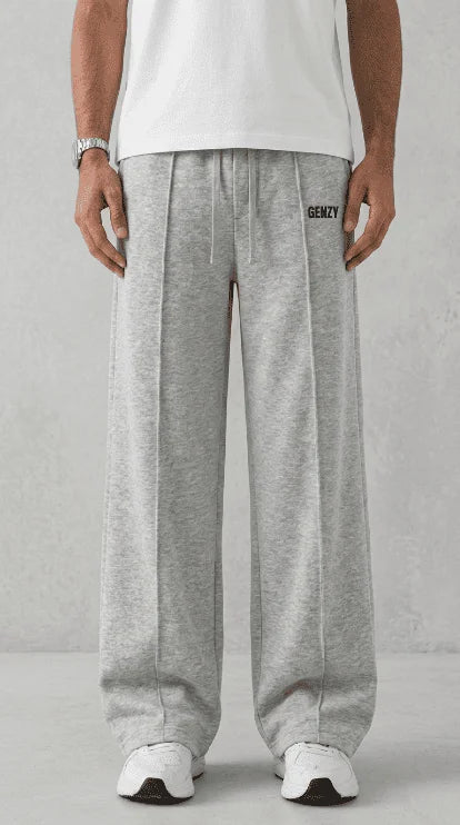 Genzy Essential Grey Baggy Trouser